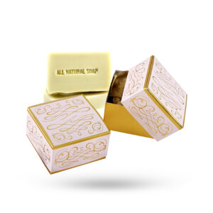 Gold Foil Soap Box