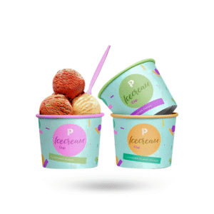 Custom Paper Ice Cream Cups