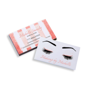 Custom Makeup Artist Business Cards
